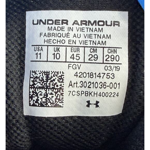 UNDER ARMOUR Valsetz RTS 1.5 Tactical Military Boots Mens Size 11 Black main image 2